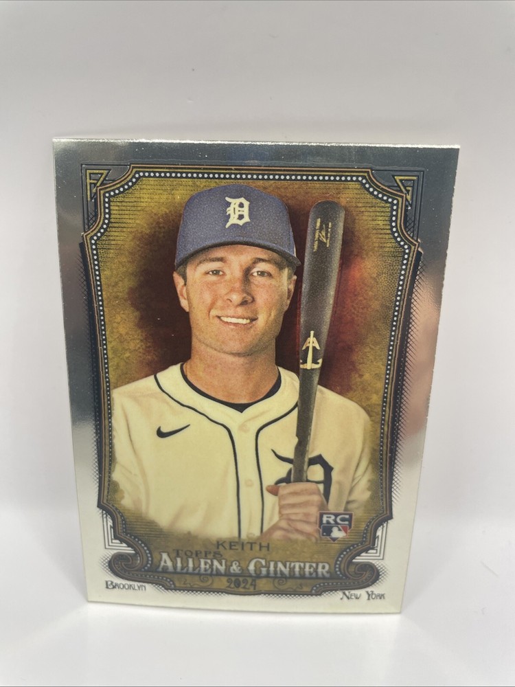 2024 Topps Allen & Ginter Colt Keith #279 Chrome Parallel RC Tigers