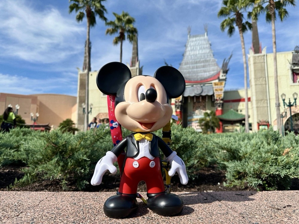 Disney 2025 Parks Animated Talking Mickey Mouse Popcorn Bucket