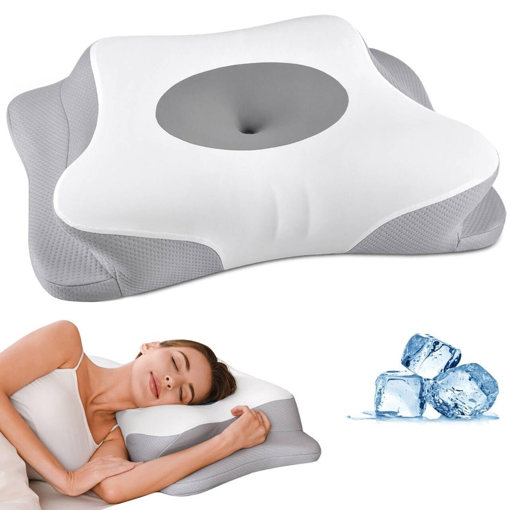 Ergonomic Cervical Neck Pillow for Pain Relief & Support