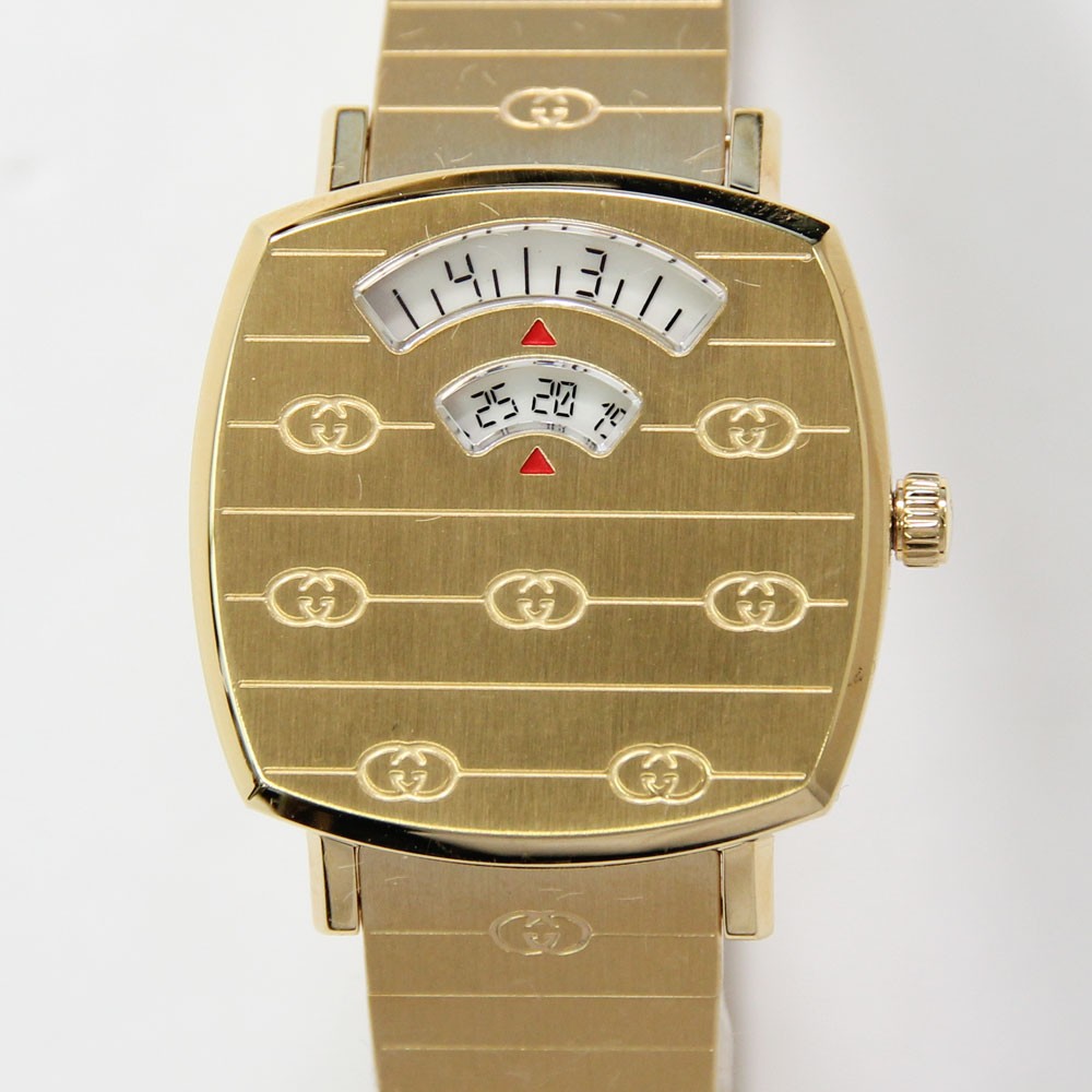 Gucci Grip 157.5 YA157502 Womens Quartz Watch Pre-Owned