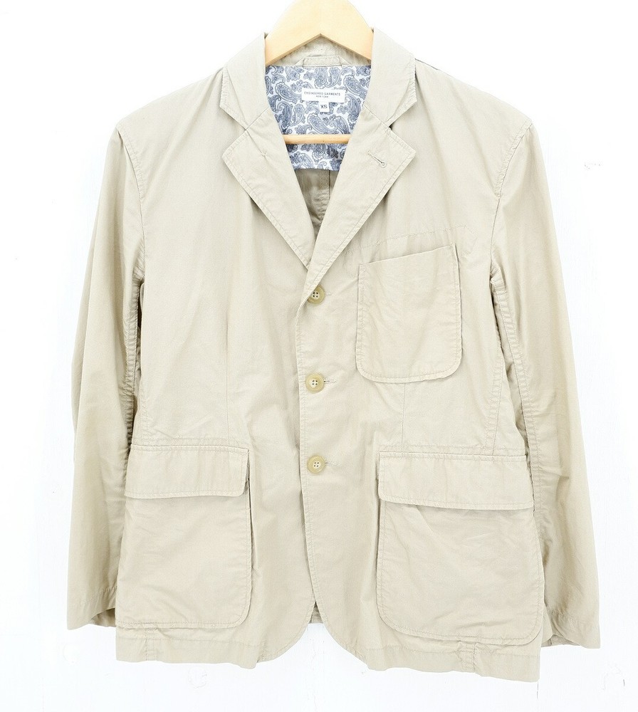 Tailored Beige Nepenthes Jacket Size XS by Engineered Garments