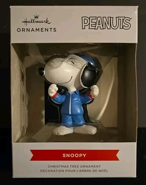 Team USA Snoopy 2024 Olympics Christmas Tree Ornament by Hallmark NIB