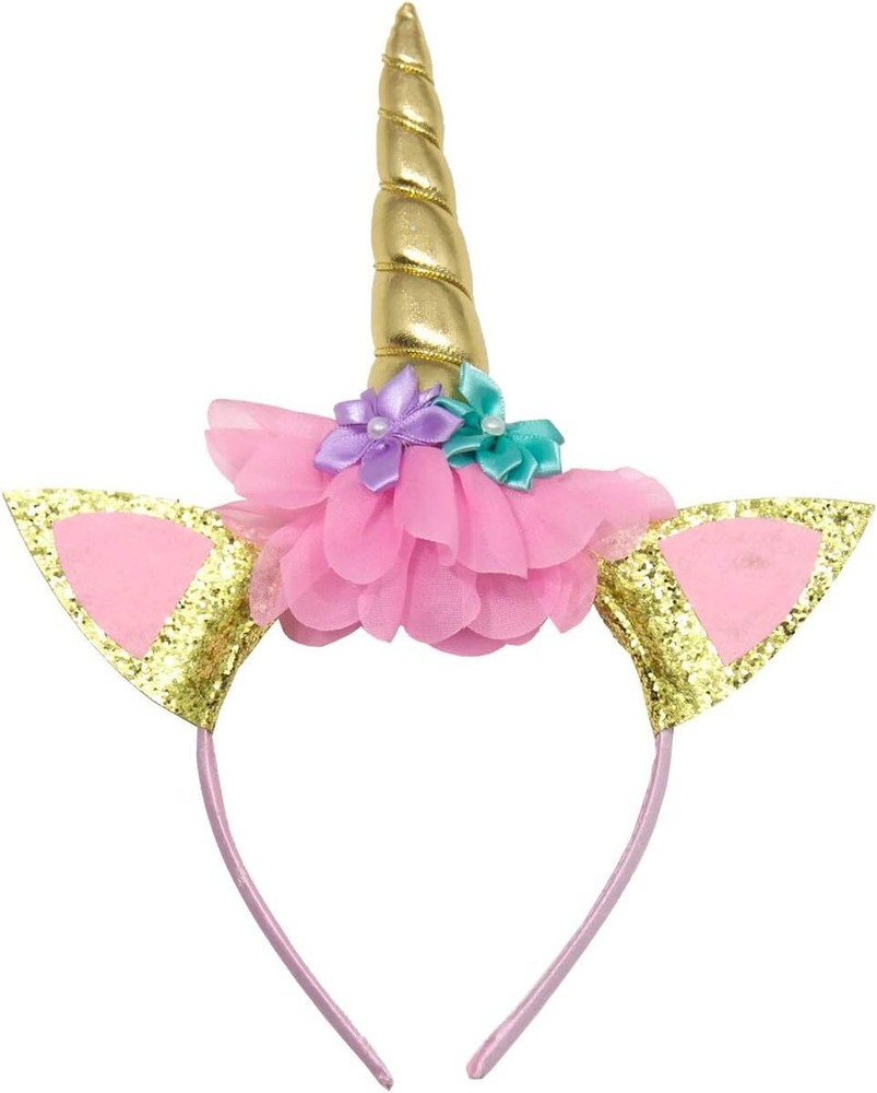 Unicorn Headband Animal Instincts Fancy Dress Up Halloween Costume Accessory