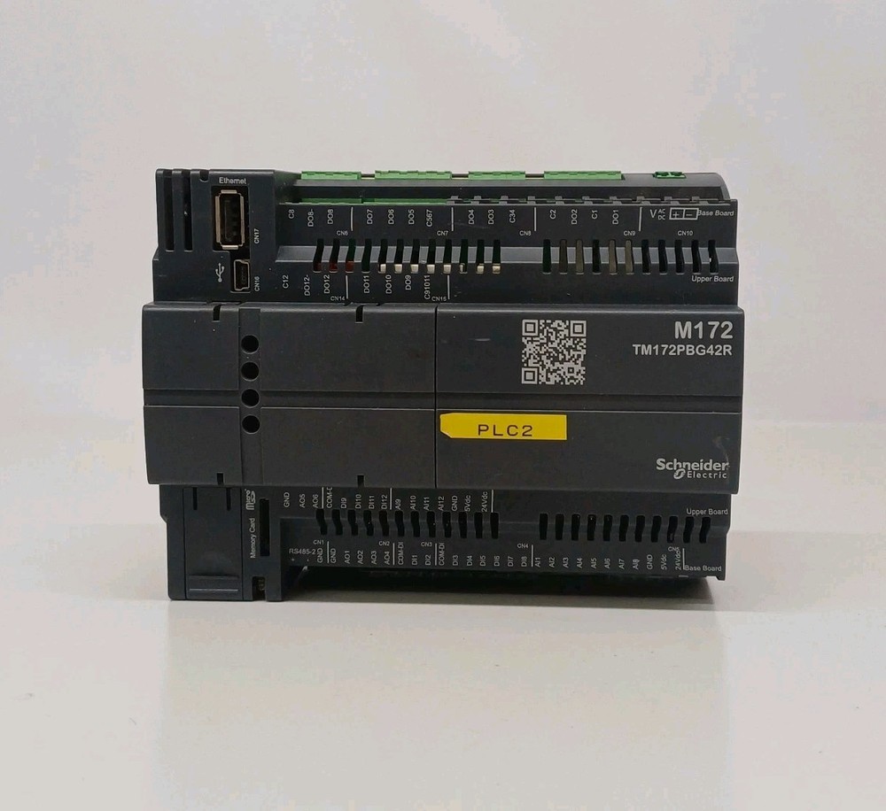 SCHNEIDER ELECTRIC MODICON M172 TM172PBG42R LOGIC CONTROLLER