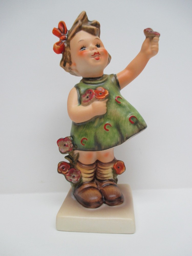 Hummel Spring Cheer 72 Girl with Flowers 5 Inch Figurine