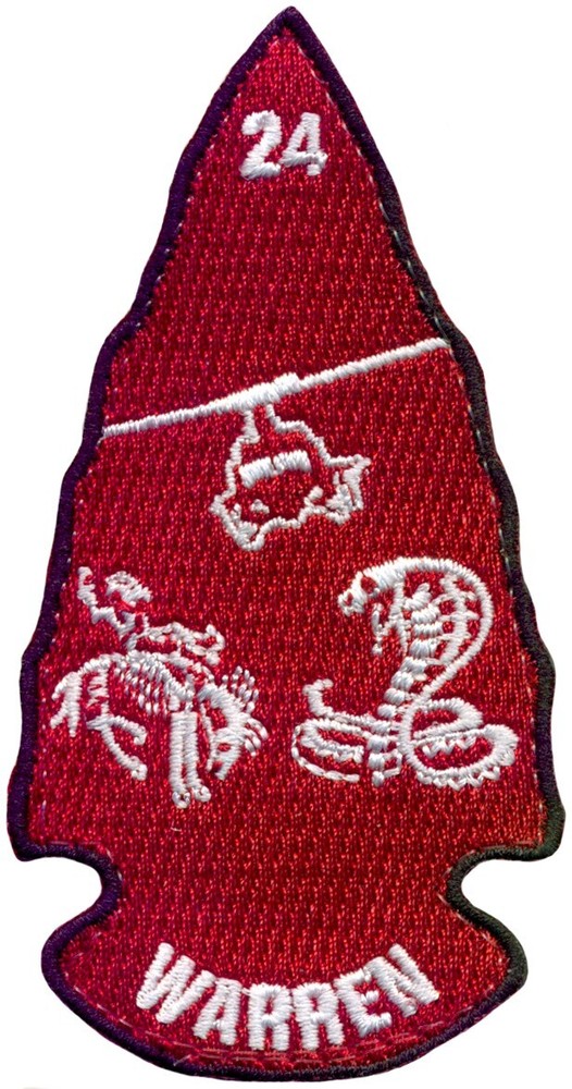 USAF 37th HELICOPTER SQUADRON – FE WARREN 2024 PATCH