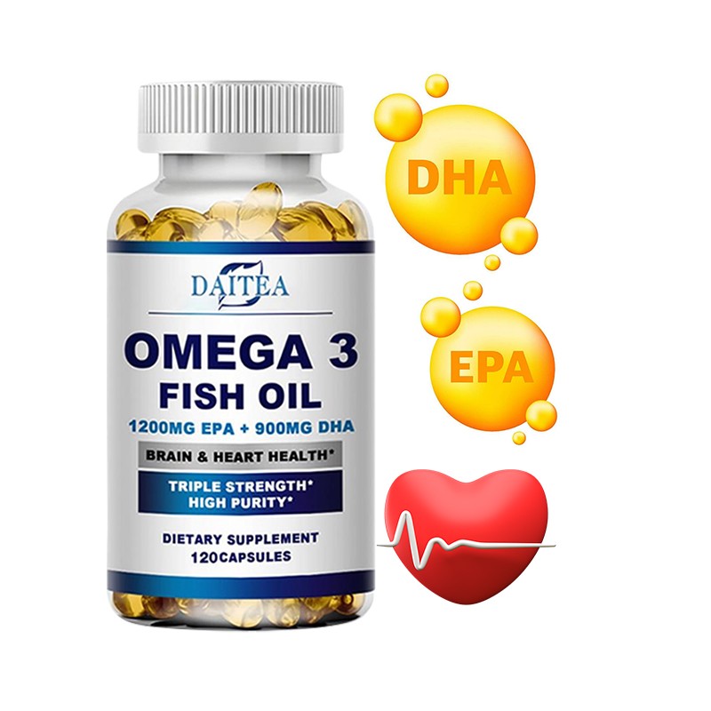Omega 3 Fish Oil 4080mg Supplement Brain Function Support Heart Health 120 Pills