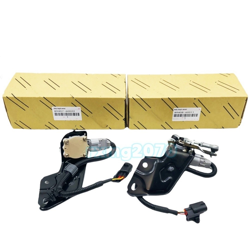 For TOYOTA 03-09 4RUNNER GX470 REAR RIGHT & LEFT HEIGHT CONTROL SENSOR SET OEM