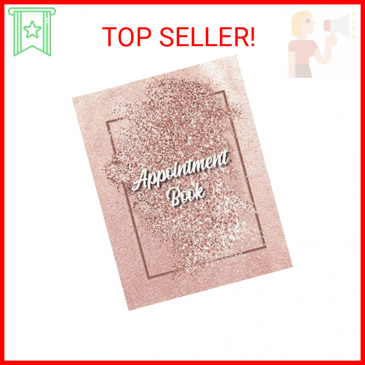 Appointment Book: Featuring daily weekly calendar with 15 minute hourly interval