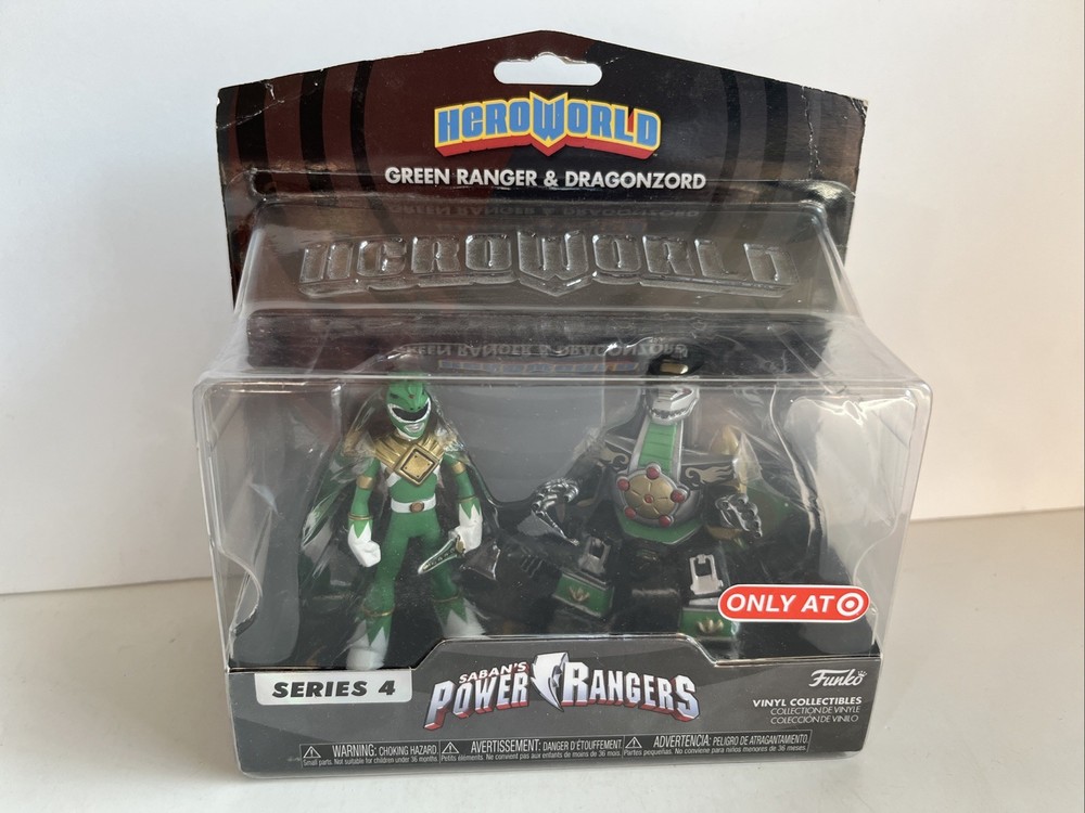 Funko Hero World Power Rangers 2-Pack Green Ranger & Dragonzord Target Exclusive Series 04