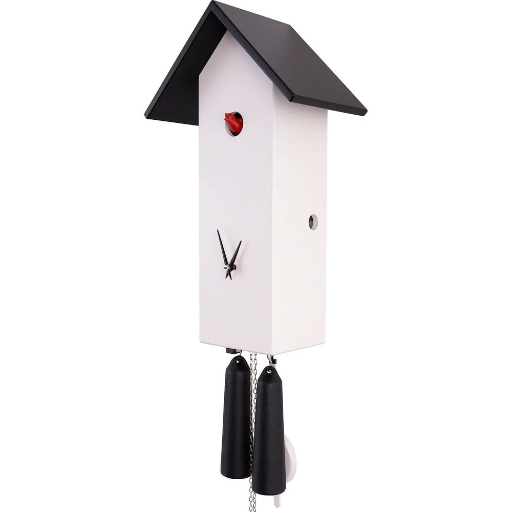 Cuckoo Clock 8-day-movement Modern-Art-Style 41cm by Rombach & Haas, Modern Hand