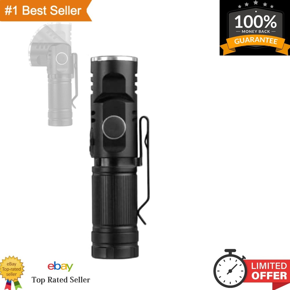 3-Mode Rechargeable LED Flashlight for Outdoor Camping Hiking  