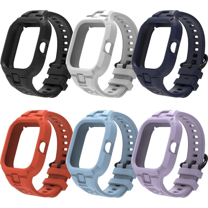 Silicone Replacement Strap Upgrades Watch Band Stylish Watch Band for Watch 4