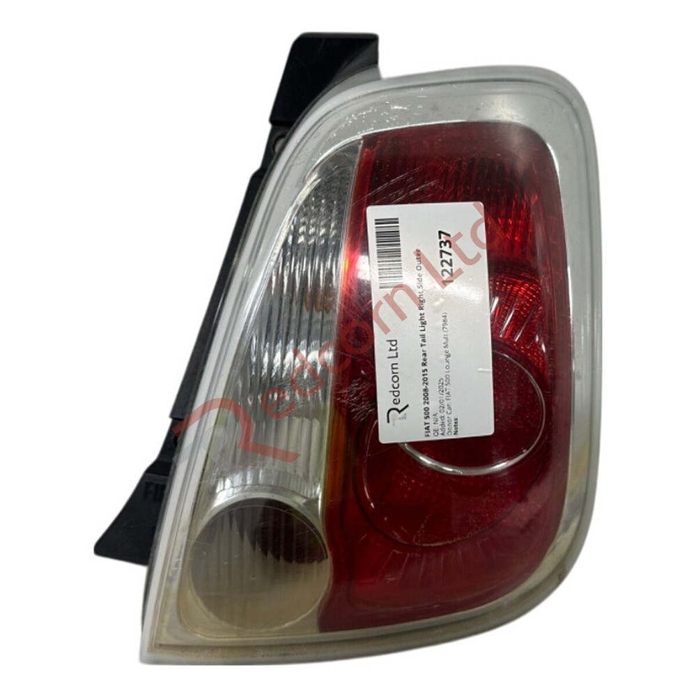FIAT 500 2008-2015 Rear Tail Light Right Side Outer