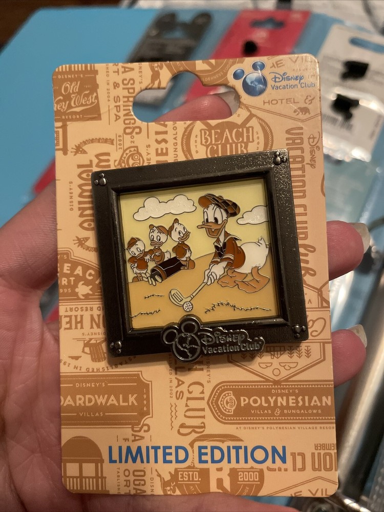 Disney Parks Vacation Club Donald Duck & Nephews Golfing DVC 2020 Pin LE 4000