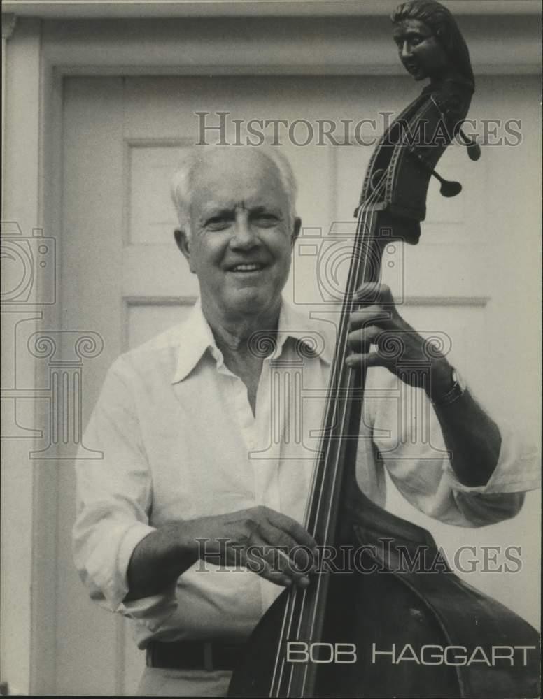 1980 Press Photo Bob Haggart, Musician, Bassist - sap27255