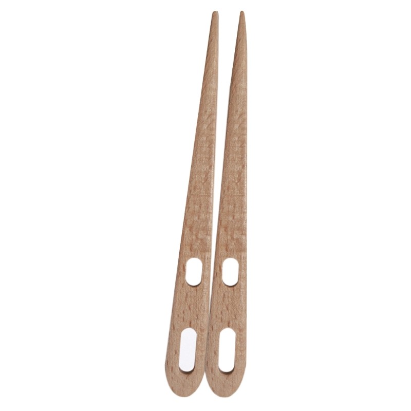 Double Hole Tapestry Crochet Needle for Weaving-image