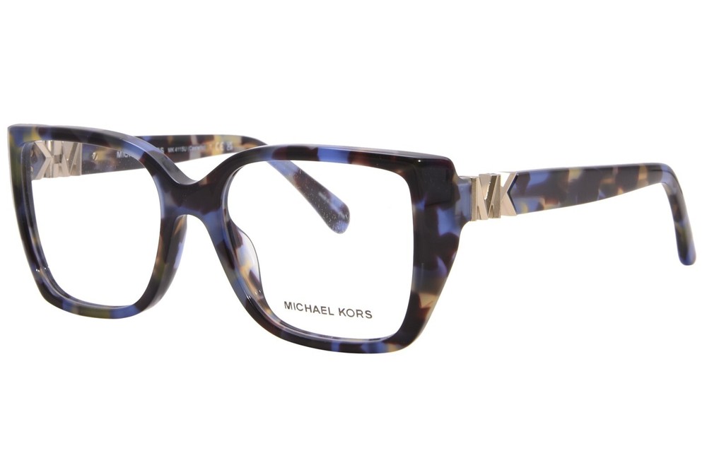 Michael Kors Castello MK4115U Blue Full Rim Eyeglasses Frame for Women 52mm