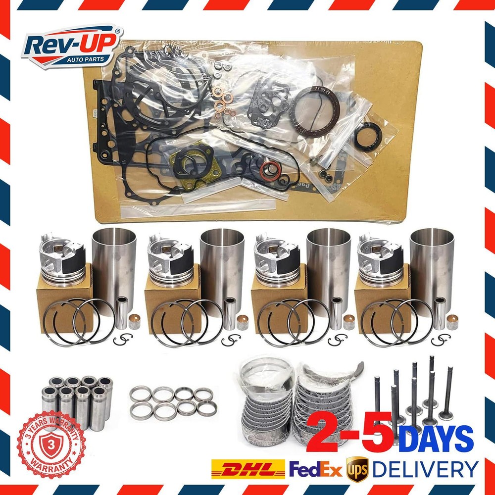 Fit Deutz Bobcat Skid Steer Loader 863 864 BF4M1011 BF4M1011F Engine Rebuild Kit