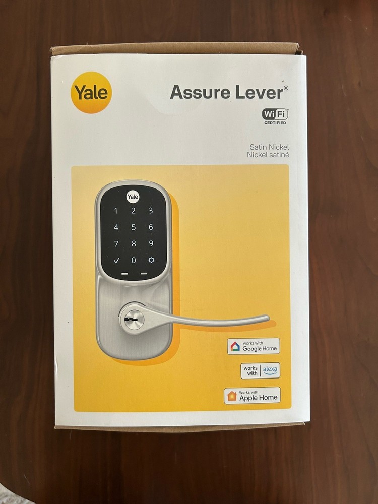 Yale Assure Lever Smart Lock with Touchscreen and Wi-Fi Connectivity