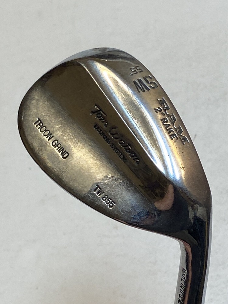 RAM Golf Tom Watson 55° Sand Wedge TW555 Troon Grind Scoring System 2° Rake RH