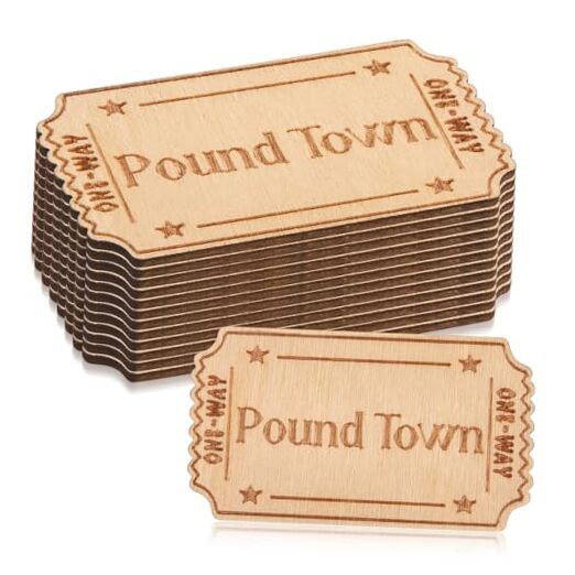 12 Pcs Pound Town Ticket 2