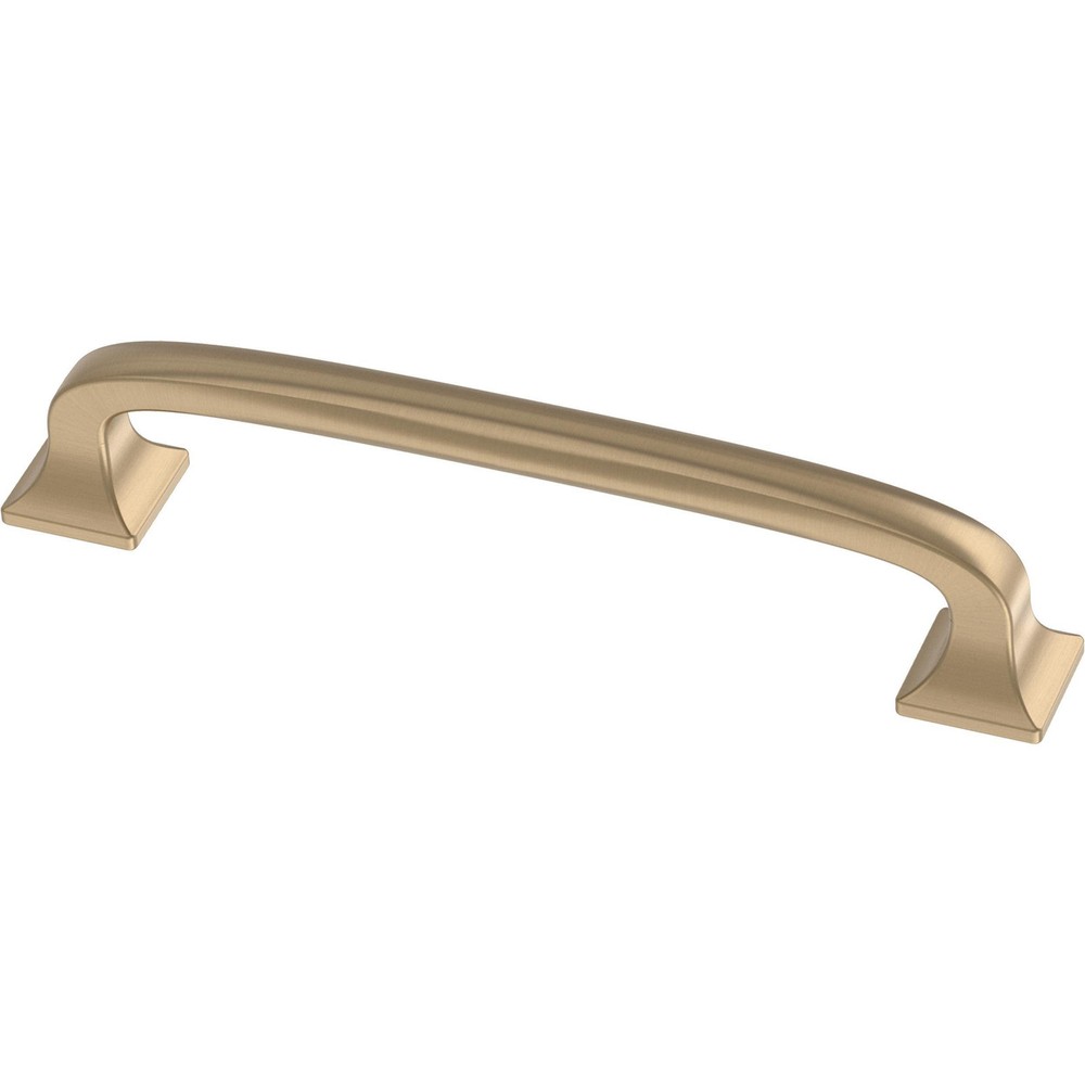 Lombard 5-Pack Champagne Bronze Cabinet Handles 4 Inch Hole Center Kitchen Drawer Pulls