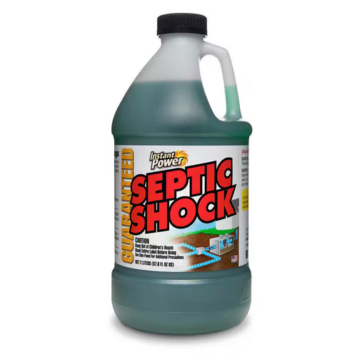 Septic Shock 67.6 oz – Clears Clogs & Restores Septic Systems Fast