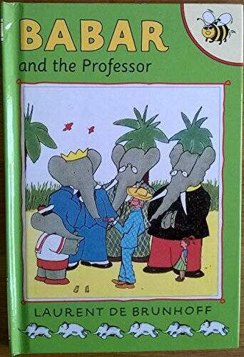Babar and the Professor Hardcover by Laurent de Brunhoff - Good Condition