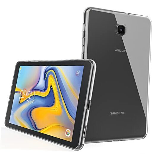 Puxicu Clear Case for Galaxy Tab A 8.0 2018 SM-T387, Slim Design Flexible Soft