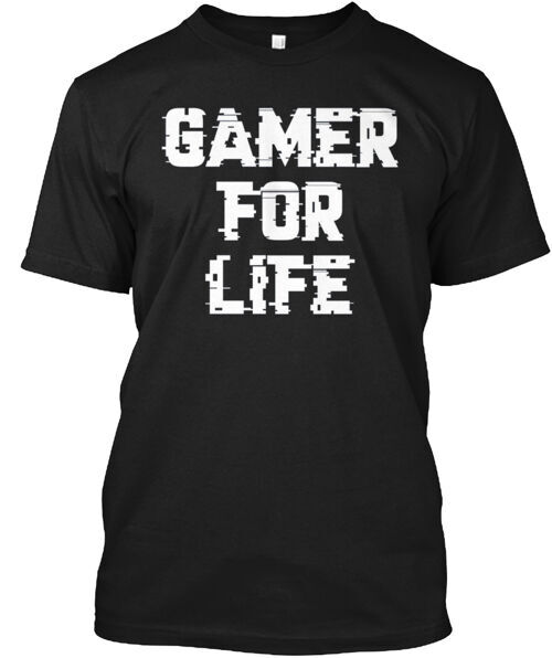 Gamer Life T-Shirt Made in the USA Size S to 5XL