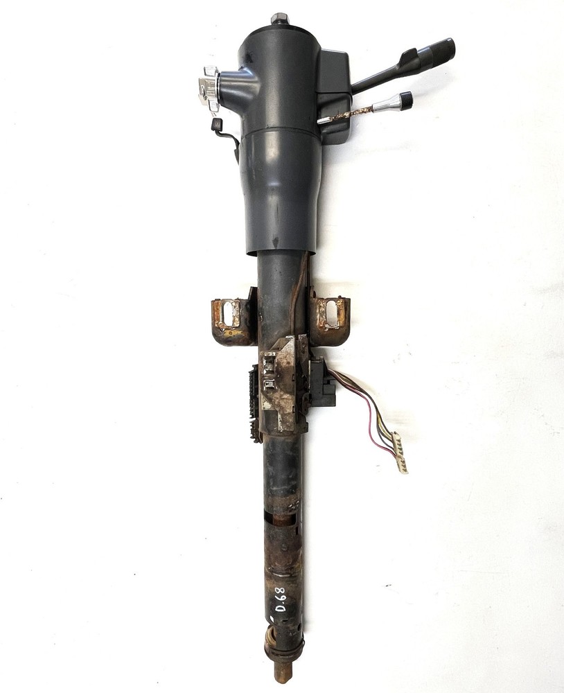 Jeep YJ Tilt Steering Column grey trim 87-95 Wrangler manual BOLT IN READY!