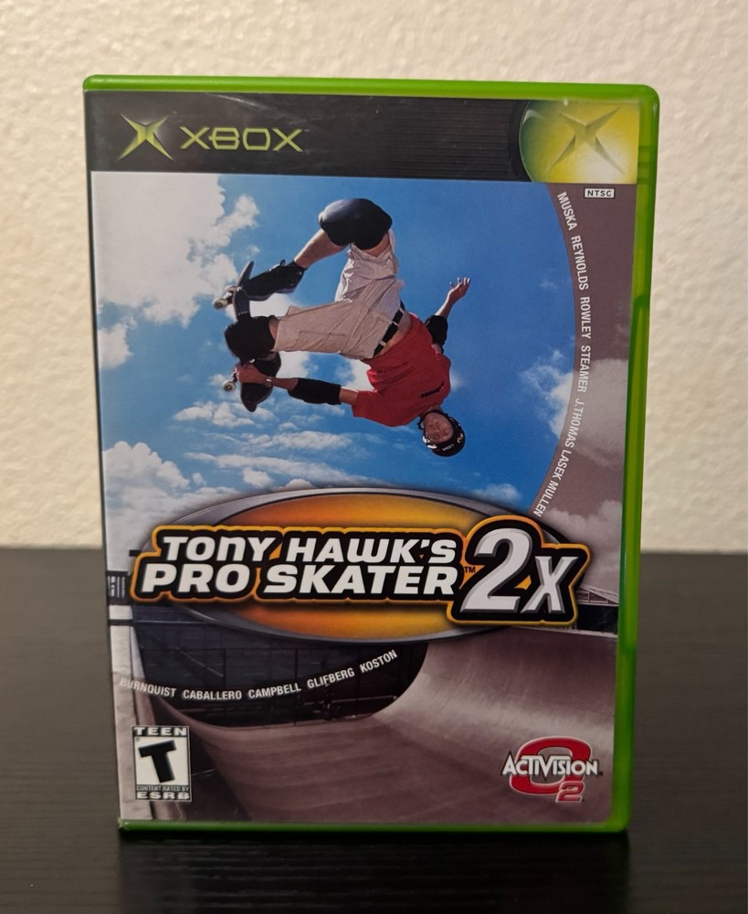 Tony Hawk's Pro Skater 2X (Microsoft Xbox, 2001) CIB Excellent Condition