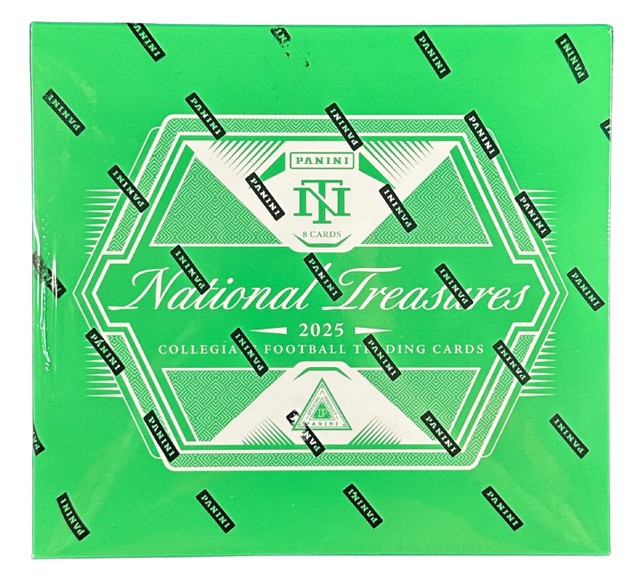 2025 Panini National Treasures Collegiate Football Hobby Box