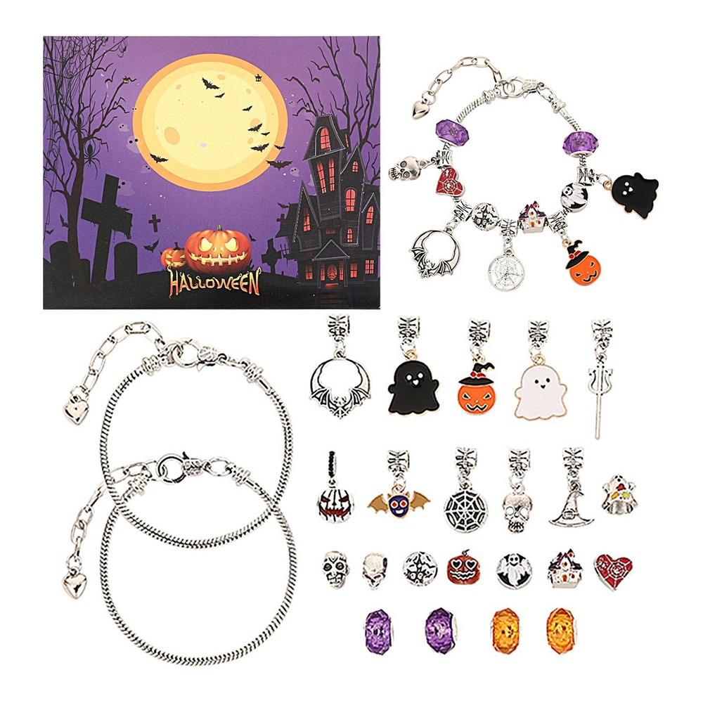 2024 Halloween Countdown Bracelet Advent Calendar for 24-Day Holiday Celebration