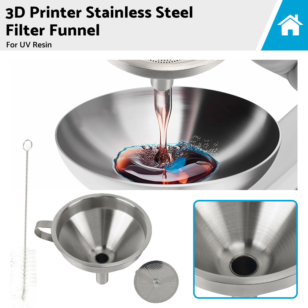 Stainless Steel 3D Printer Resin Filter Funnel Cup
