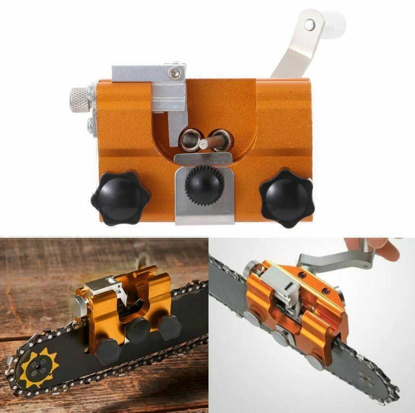 Easy-to-Use Chain Saw Sharpener Jig for 10-26 Inch Chainsaws