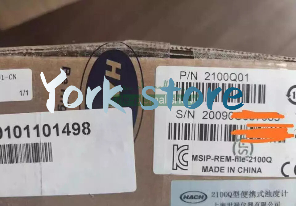 1PC HACH Portable Turbidity Meter 2100Q01 2100Q01-CN NEW Fastshipping