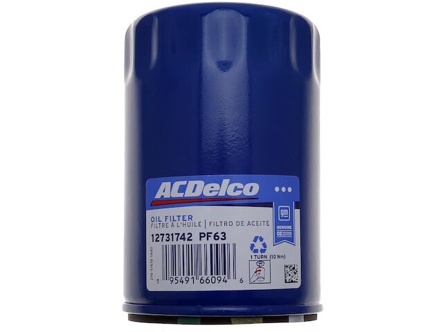 AC Delco Genuine GM Oil Filter fits Chevy Silverado 3500 HD 2020-2024 77QBFK