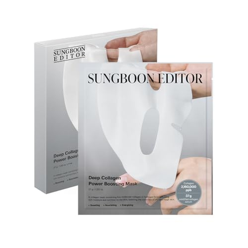 SUNGBOON EDITOR Deep Collagen Overnight Mask 37Gx4Ea | Original Hydrating Collag