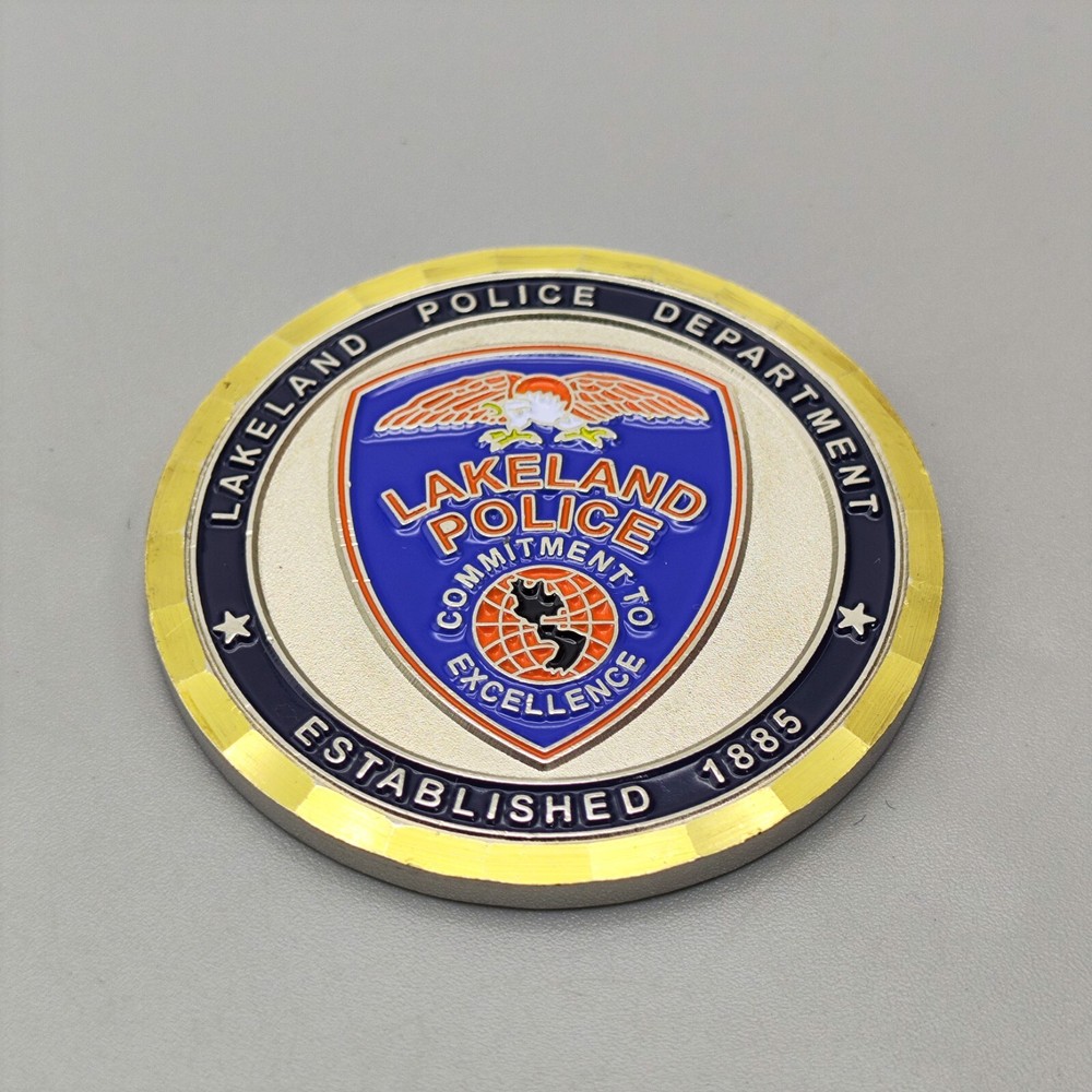 Lakeland Florida Police Department Challenge Coin