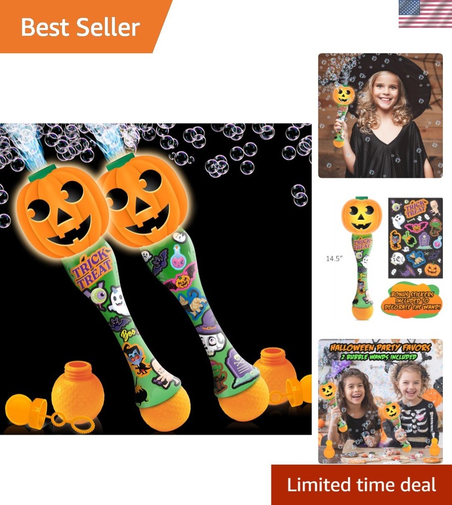 Halloween Bubble Wand 2 Pack - 14