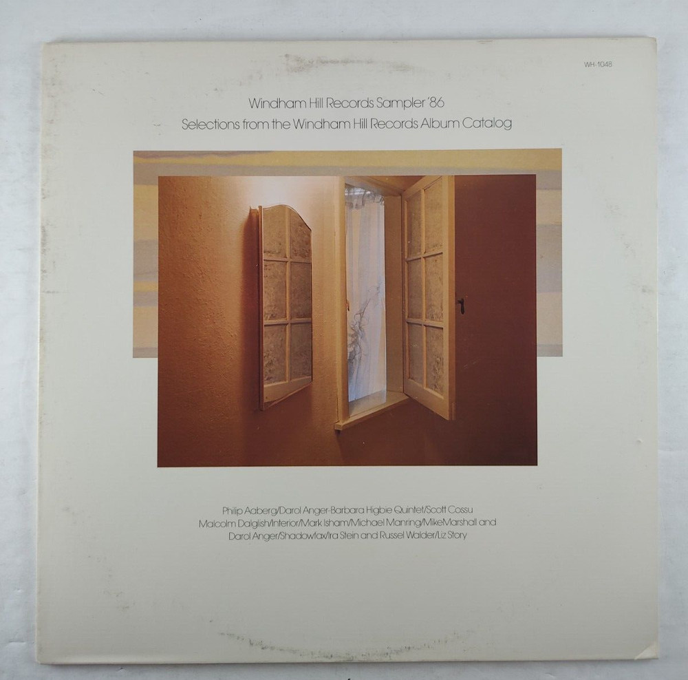 Windham Hill Records Sampler '86 - 1986 Vinyl LP - w/Org. Inner Sleeve