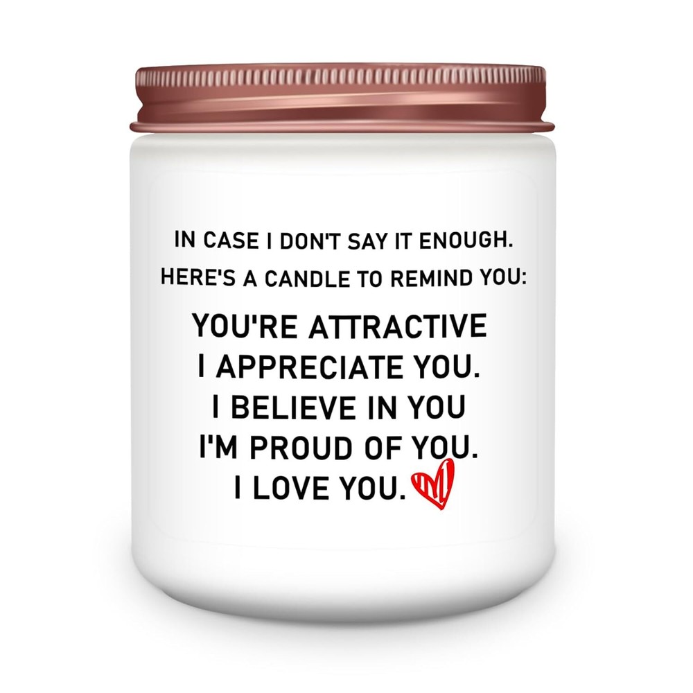 Romantic Valentine's Day Gift Candles for Wife - I Love You Present-image