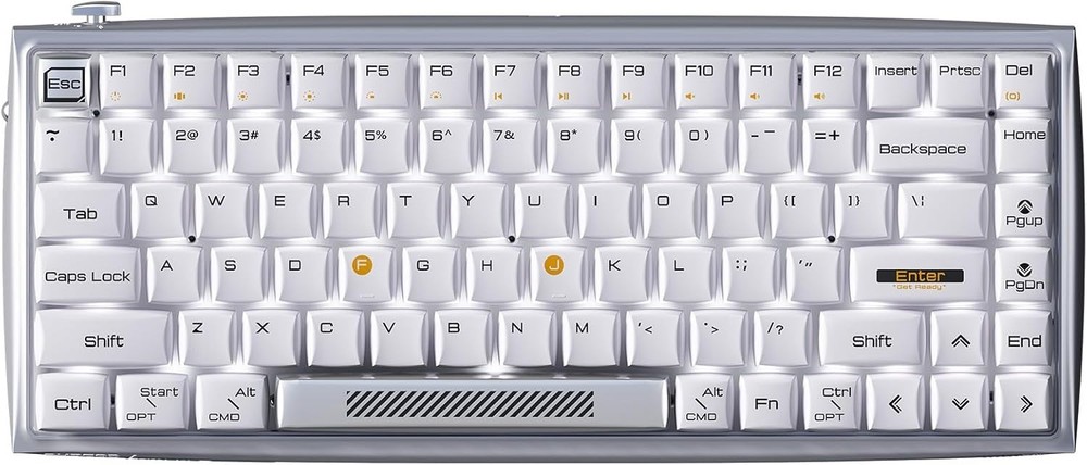 Durgod K710 Wireless Mechanical Keyboard 84-Key 75 Layout Connect up to 3 ...