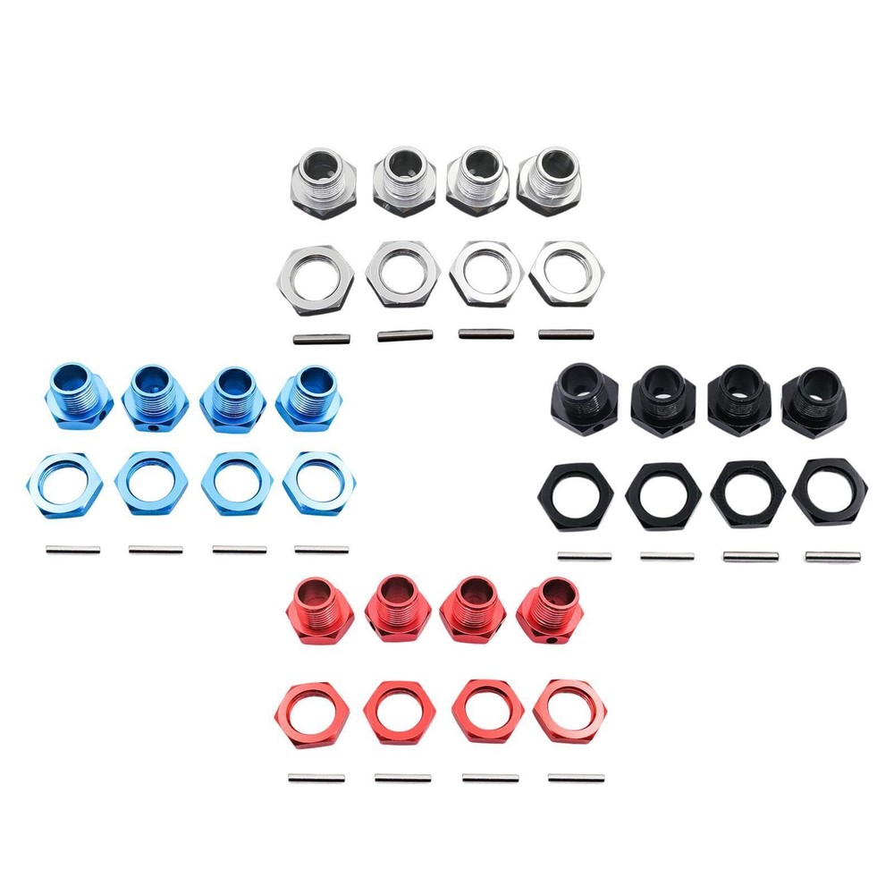 4Pcs M17 RC Car Hex Wheel Hubs Extended Upgrade Accessories