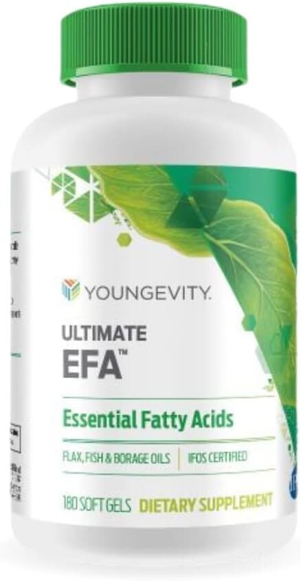 Heart Health Focus - 180 Softgels of Ultimate EFA with Omega 3, 6 & 9 (6 Pack)