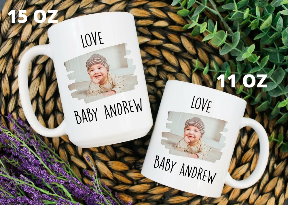 Personalized Best Nonnie Ever Gift Mug L Custom Baby Face Photo Of Baby L