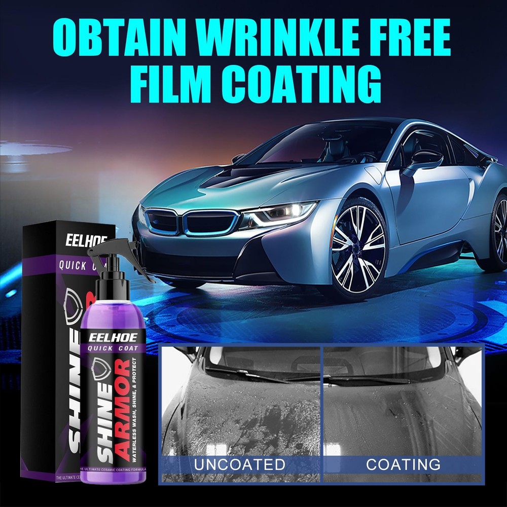 Car Ceramic Nano Coating Liquid for Auto Paint Care, Durable Protection & Shine