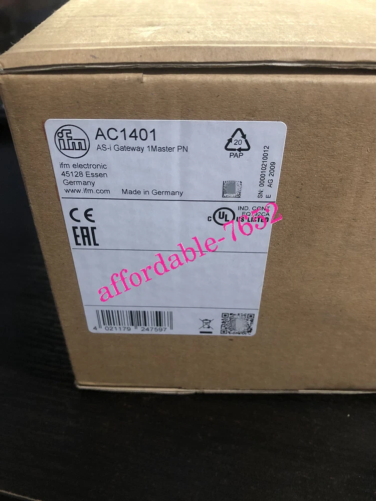 AC1401 IFM AS-Interface Module brand new Shipping DHL or FedEX